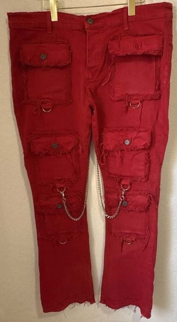 Valabasas Jeans - Hybrid - Borgogna - VLBS2212